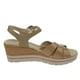 thumbnail image 2 of Sandalia Tostado Vía Franca, 2 of 4