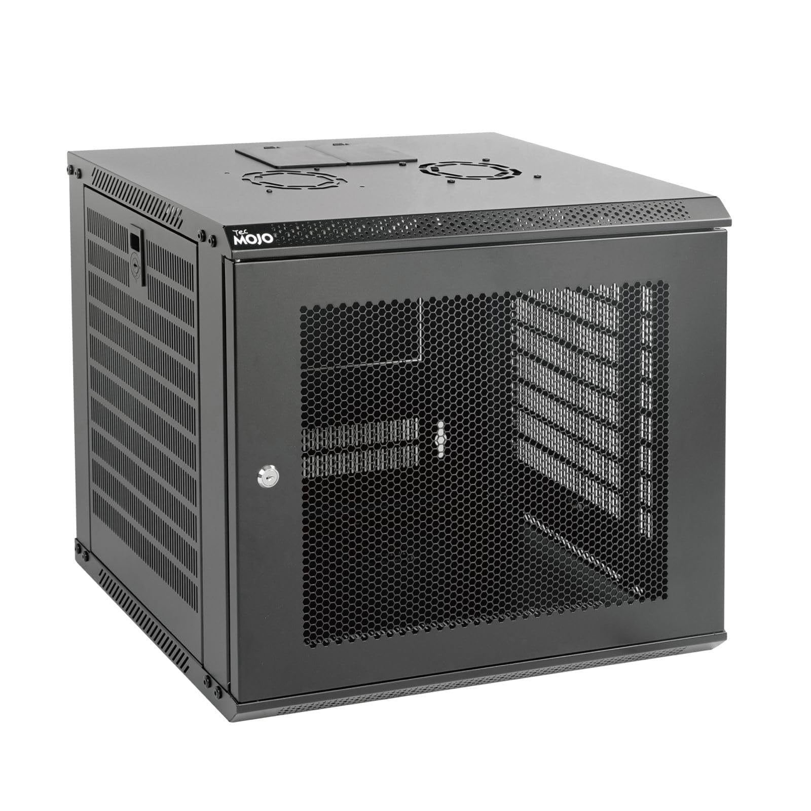 Armario De Red En Rack De Montaje En Pared Tecmojo 9u Para 19 Ti