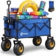 thumbnail image 1 of Carrito De Playa Con Ruedas De 9 Resistentes A La Arena Plegable De 200 L, 1 of 8
