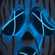 thumbnail image 2 of Mascara Halloween Scream Led Luz Control Disfraz Fiesta, 2 of 10