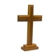 thumbnail image 2 of Crucifijo De Cruz De Pie De Madera Tallada Con Soporte Jesucristo Altar Hecho A Mano, 2 of 5