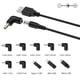 thumbnail image 3 of Cable de carga LIANSUM USB a DC de 5 V con 10 conectores, 3 of 9
