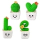 thumbnail image 2 of 4 Piezas De Plantas De Cactus En Maceta Blanca, Imitación De Suculentas, Decoración De Escritorio, Juguete Peque?o, 2 of 5