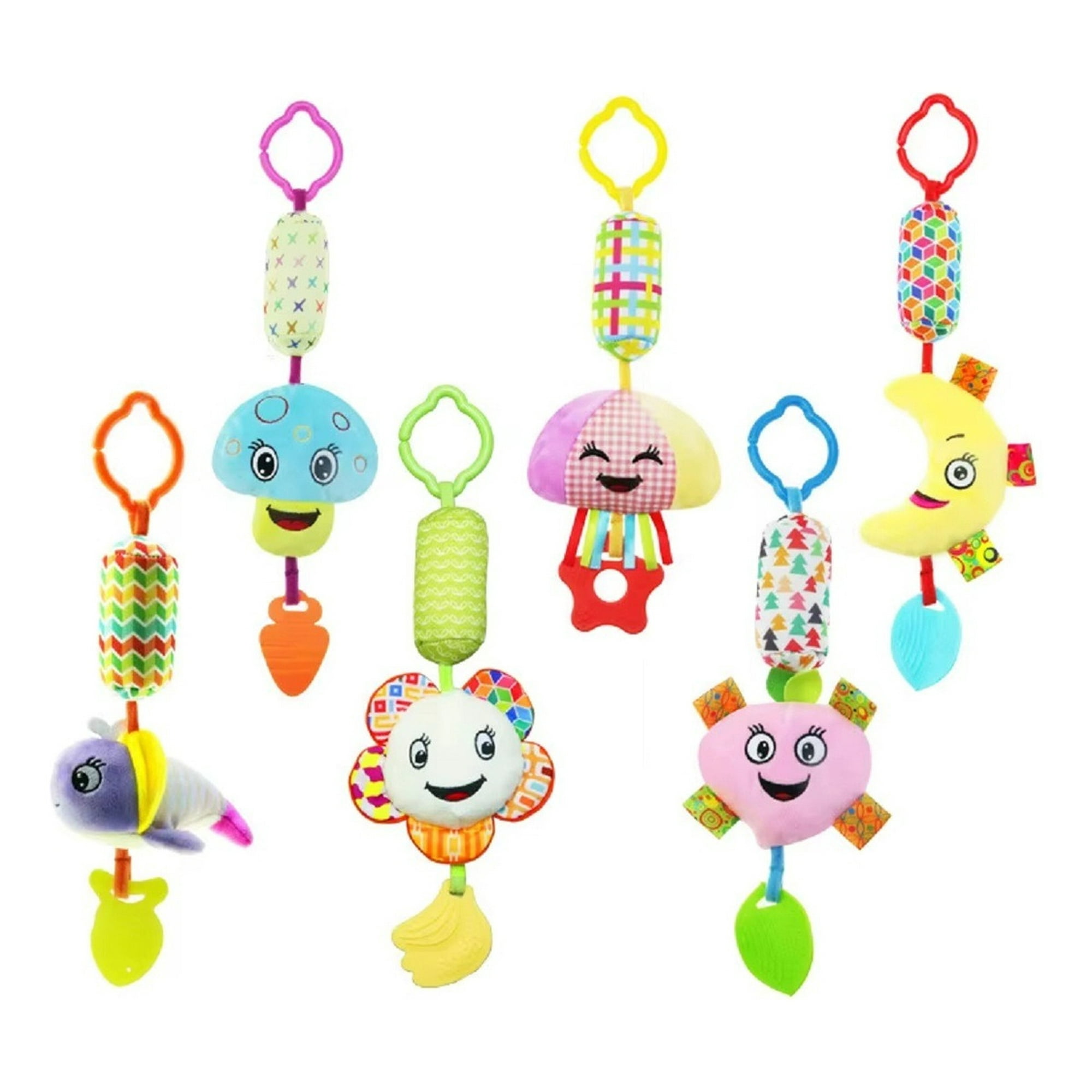 Genérico - Set 2 Sonajero Móvil Musical Cuna Carrito Estimular Bebe Lau