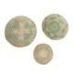 thumbnail image 5 of 3x Natural Wall Basket Decor Dormitorio Rústico Wall Hanging Art Green, 5 of 5