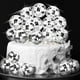 thumbnail image 1 of Adornos para tartas con forma de bola de discoteca Tessco for you, plateados, 3 cm, 40 unidades, 1 of 3