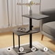 thumbnail image 4 of Mesa auxiliar Faesun giratoria con altura ajustable y almacenamiento, 4 of 9