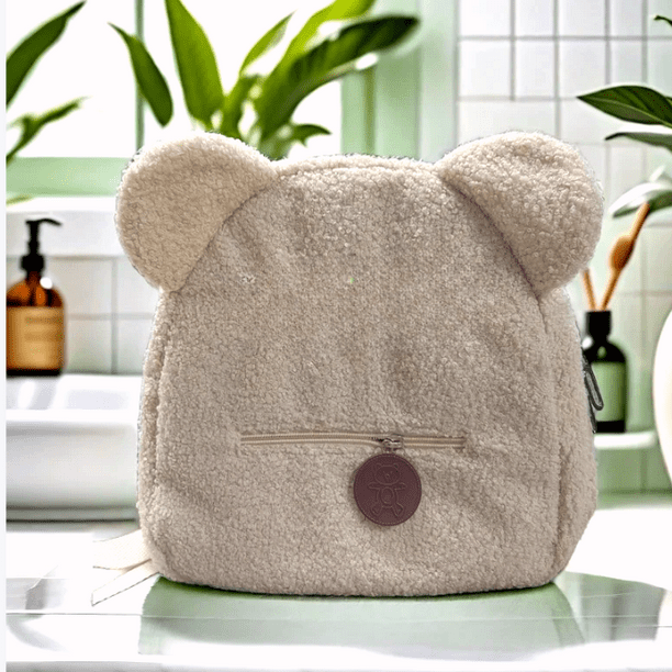 Personalized Embroidered Toddler Backpack Bag Lightweight Plush Bear Bag Kids Custom Name Backpack Gift for Boys Girls Ladies