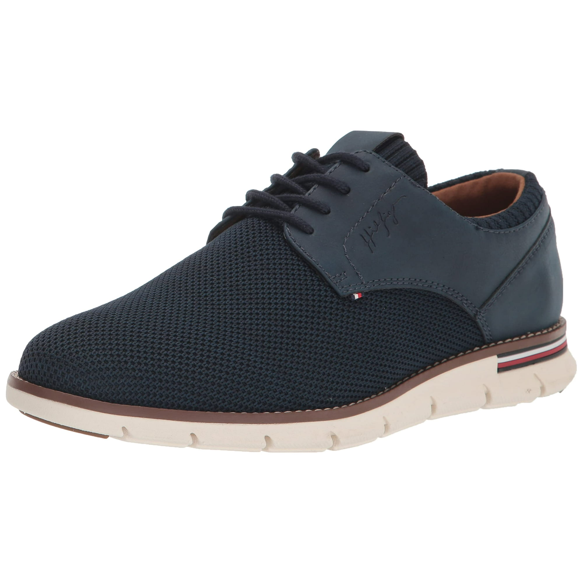 Zapatos Tommy Hilfiger Winner Oxford Para Hombre, Azul Marino, Multicolor