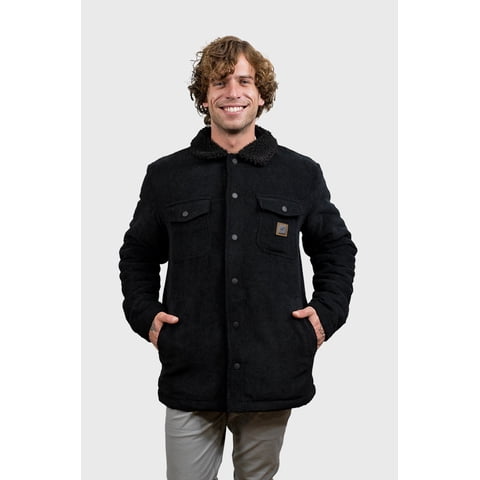 Chaqueta Harvester Negro Hombre Falcone