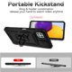 thumbnail image 5 of Funda Resistente Anillo Soporte Samsung Galaxy A22 5G Privacidad Cámara Montaje Magnético Negro, 5 of 5