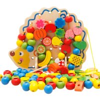 Bothyi - Juguetes De Enhebrado De Madera Montessori Preescolar Para Niños De 2, 3 Y 4 Años, Los Mejores Regalos