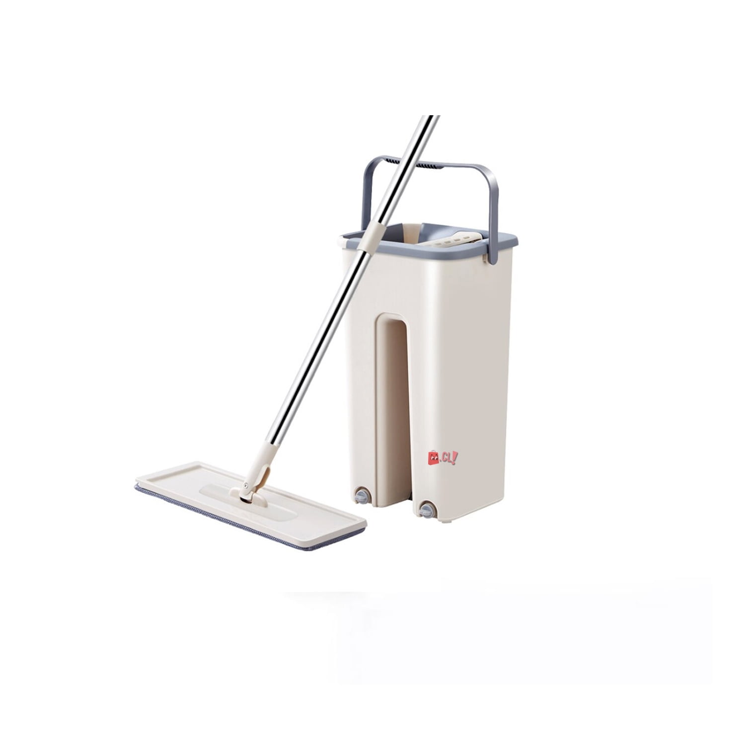 Mop Scratch - Trapeador Mopa Plana Con Balde Escurridor - Puntostore