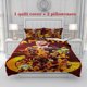 thumbnail image 1 of 3pcs Team Championship Celebration Poster SAMPIYON Red Yellow Gradient Design Themed Printed Bedding Set Soft Duvet Cover and Two Pillowcases, 1 of 5