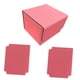 thumbnail image 2 of Caja Para Mazo De Cartas, Soporte Para Tarjetas Con Mangas, Pantalla Portátil Premium, Caja Para Naipes, Color Rosa A Cuadros, 2 of 3