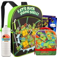 Set De Mochilas Teenage Mutant Ninja Turtles Para Niños Con Lonchera