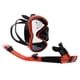 thumbnail image 4 of Máscara De Buceo Antiniebla Conjunto De Snorkel Gafas De Natación Scuba Snorkel Naranja, 4 of 5