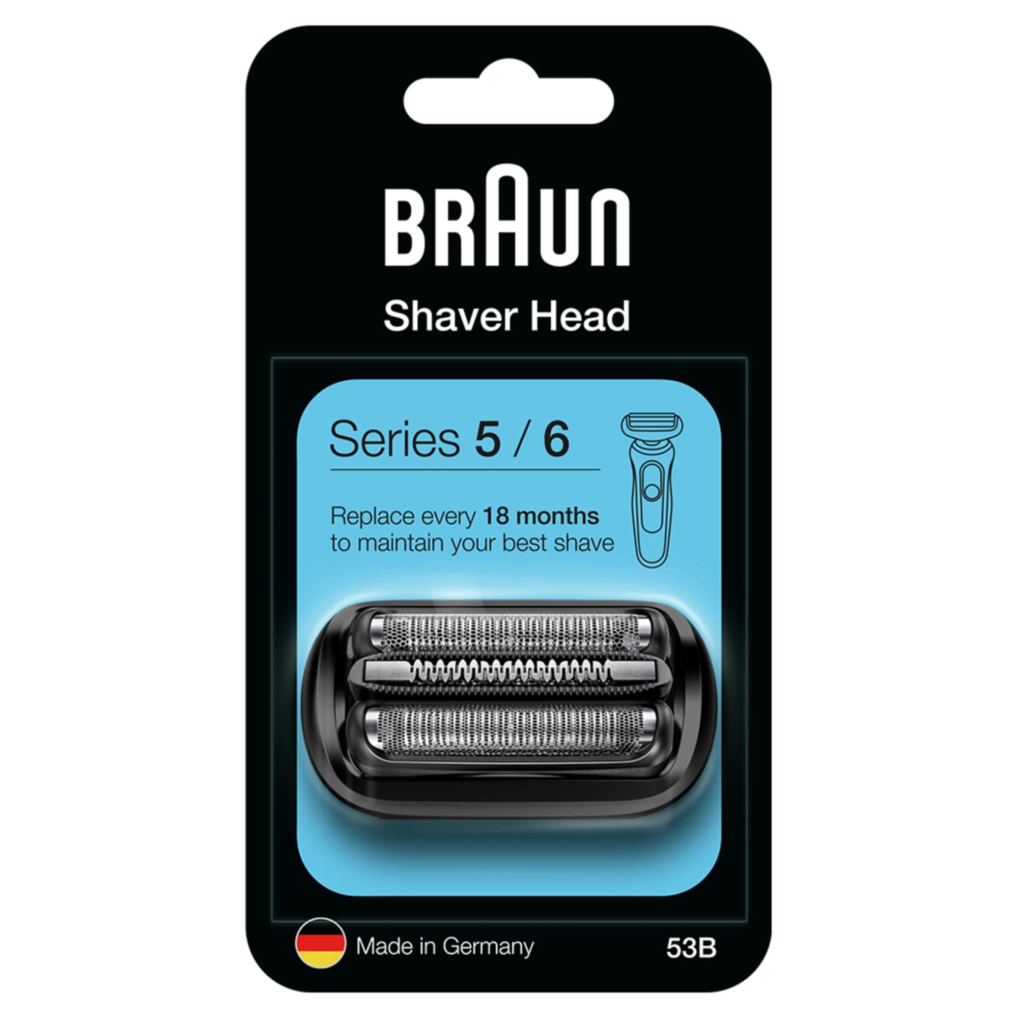 Braun - Cabezal De Repuesto 53B Negro