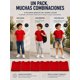 thumbnail image 2 of Pack 6 Poleras De Niños Cuello 100% Algodon Cuello Redondo Rojo 10 Lisa, 2 of 3