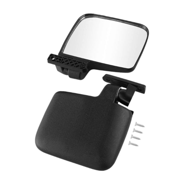 Espejos laterales genéricos para carritos de golf, espejo retrovisor para carritos de golf, fácil instalación, accesorios resistentes para carritos de