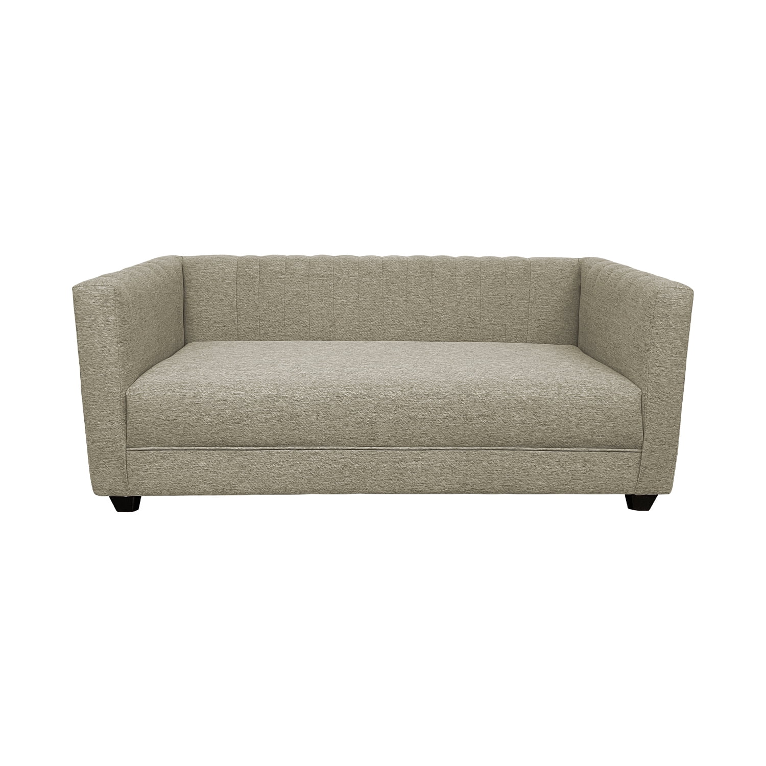 Induhome - Sofa Juanita 2 Cuerpos Chenille Beige