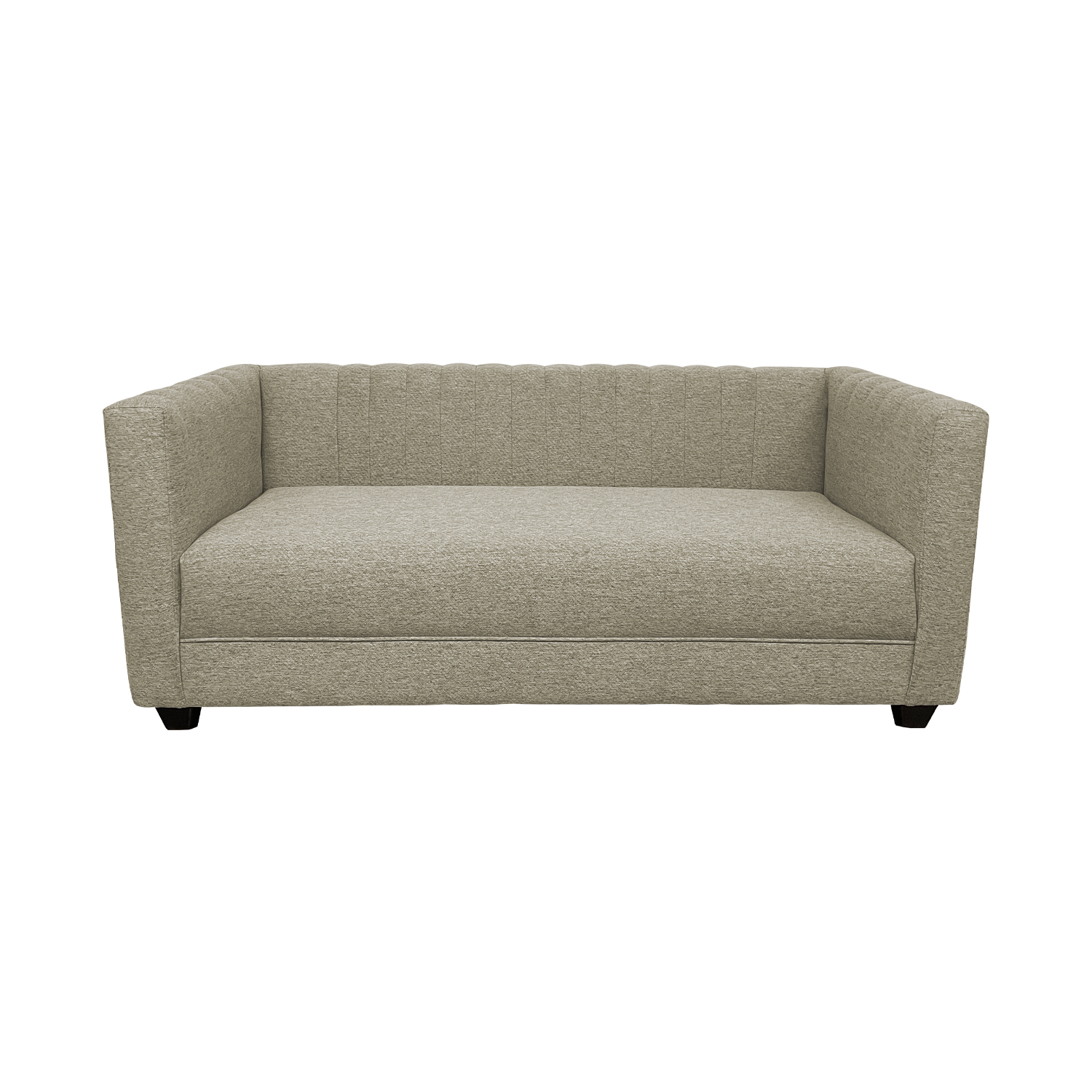 Induhome - Sofa Juanita 2 Cuerpos Chenille Beige