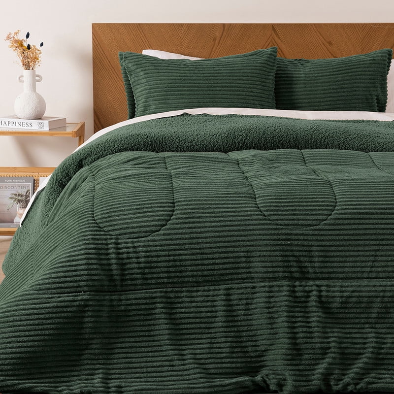 Mashini - Plumon Corduroy Coral Sherpa 2 P Verde