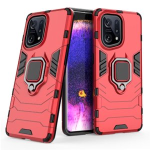 Foxdock Funda Antigolpes Para Oppo Find X5 5G – Protección Total Con Soporte Y Diseño Robusto