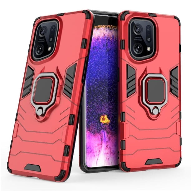 FOXDOCK Funda Antigolpes para OPPO FIND X5 5G – Protección Total con Soporte y Diseño Robusto