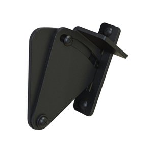 Magideal - Cerradura De Puerta De Granero Deslizante Portátil, Pestillo De Privacidad, Hebil De Puerta, Para Muebles Para Garaje, Armario, Ventana, Pu , Negro