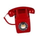 thumbnail image 5 of Teléfono Fijo Retro De Pared, Tipo Antiguo, Teléfono Comercial Con Cable, Color Rojo, 5 of 5
