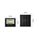 thumbnail image 3 of Foco Reflector Exterior Recarga Solar 50w Ahorra Energia, 3 of 3