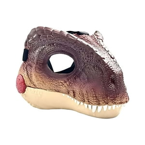 Ali Chile - Juguete Máscara Disfraz Infantil De Dinosaurio Café
