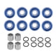 thumbnail image 3 of Juego De 8 Rodamientos De Skateboard Abec 11 Con Espaciadores, Arandelas Azules, 3 of 5