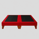thumbnail image 4 of Base de Cama King Size + Colchon Mery Desing 1 Pilow - Rojo, 4 of 6
