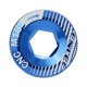 thumbnail image 4 of Bicicleta M18 Cubierta De Brazo De Manivela Sombrero BMX Rueda De Cadena De Bicicleta Juego De Bielas Perno Azul, 4 of 5