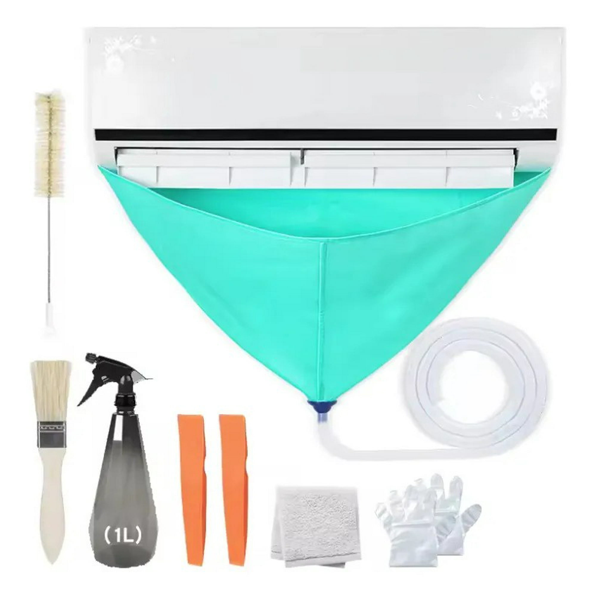 Genérica - Kit Limpieza De Aire Acondicionado Completo Con Herramientas