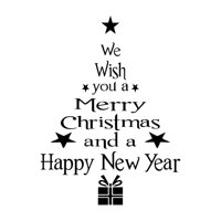 Magideal - Etiqueta De La Pared De Navidad, Etiqueta De La Ventana De Navidad Decoración Del Hogar Regalo De Navidad, Decoración De La Ventana Se Aferra Para La