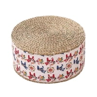 Magideal - Cojín De Meditación, Cojín De Asiento, Cojín De Suelo De Tatami, Cojín Para Sentarse, Tapete De Suelo De Tatami Tejido, Cojín De Suelo Para Decoración Patrón De Caballo