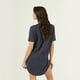 thumbnail image 4 of Camisa de Dormir Hania Manga Corta Azul, 4 of 5