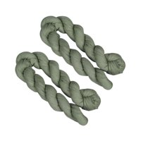 Bothyi - 2X Camino De Mesa De Gasa, Cubierta De Mesa Para Suministros De Fiesta, Boda, Despedida De Soltera, Verde