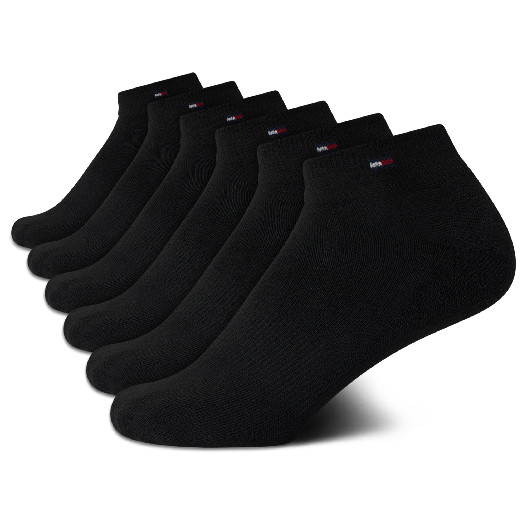 Calcetines Tommy Hilfiger Para Mujer, Paquete De 6, Bandera Deportiva, Tallas 4-10