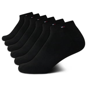 Calcetines Tommy Hilfiger Para Mujer, Paquete De 6, Bandera Deportiva, Tallas 4-10