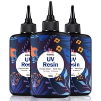 Resina Uv Kisrel 300 G, Tipo Duro Transparente Mejorado
