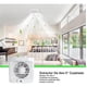 thumbnail image 3 of Extractor De Aire 5 Pulgadas Drl Cuadrado Baño Cocina Sec Blanco, 3 of 10