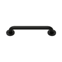 Glomed - Barra Seguridad Baño Acero Inoxidable 60 Cm - Negra