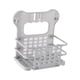 thumbnail image 3 of Canastos De Almacenamiento Plegables Soporte Multifuncional Para Colgar Toallas Calcetines Gris, 3 of 3