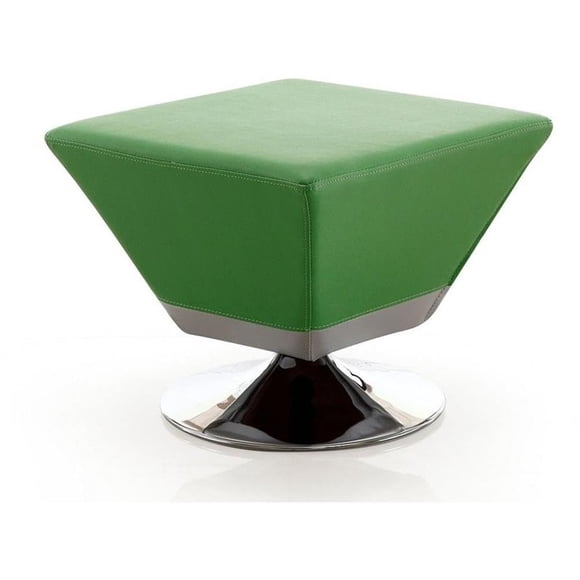 Puff giratorio Diamond 360° Manhattan Comfort, verde, chico