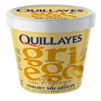 Yoghurt Griego Sin Azúcar Con Papayas Pote 800 Ml Surlat