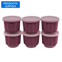 Set De Molde Para Jalea 6 Piezas Polipropileno, Color Surtido 1 Un Haus